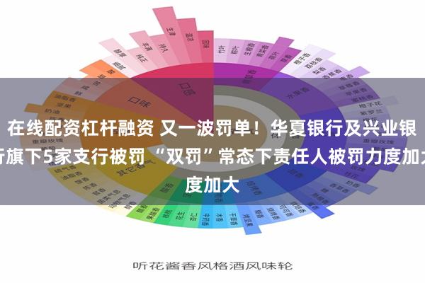 在线配资杠杆融资 又一波罚单！华夏银行及兴业银行旗下5家支行被罚 “双罚”常态下责任人被罚力度加大